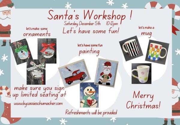 Christmas Workshop    December 5th