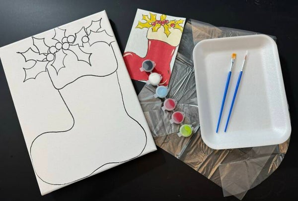 Christmas Stocking Paint Kit