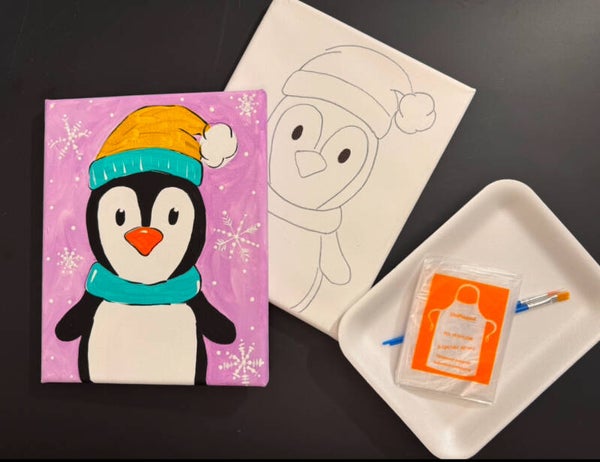 Penguin Paint Kit