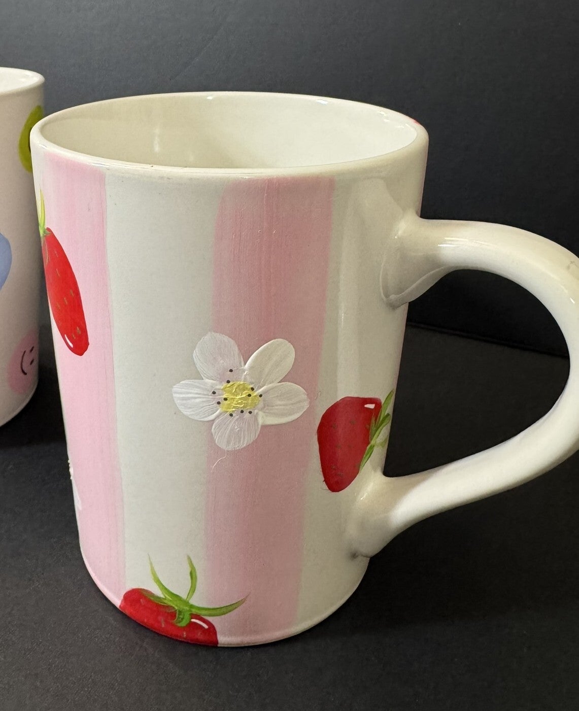 Striped Strawberry Mug Paint Kit