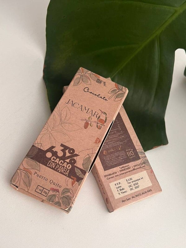 Jacamar 63% Dark Chocolate with Panela (Puerto Quito)