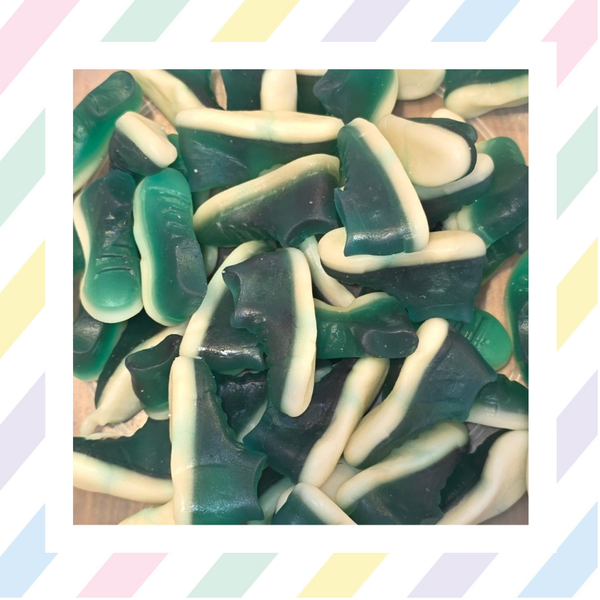 Blue Gummy Sneakers