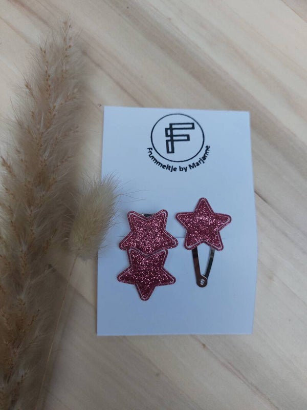 Haarspeldjes Glitter Star