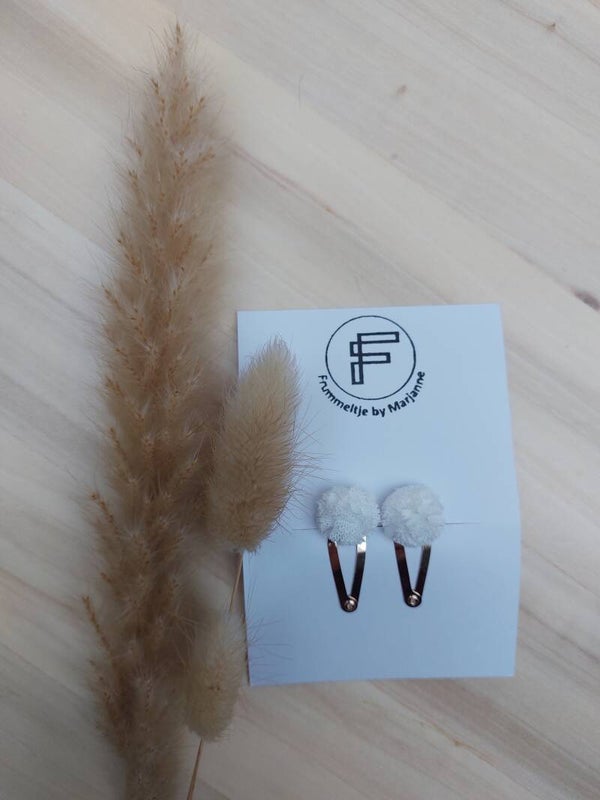 Haarspeldjes Pompon