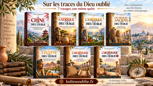 Série de 7 livres - Sur les traces du Dieu oublié