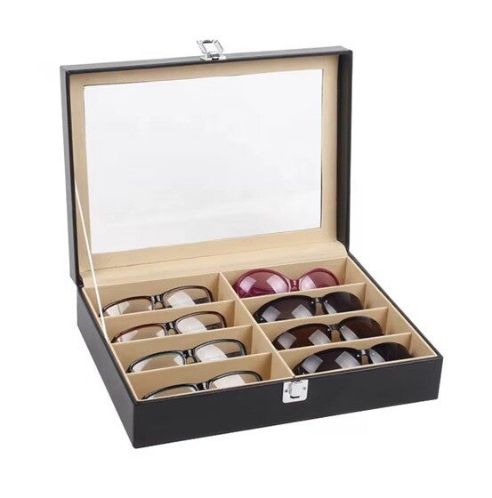 Zonnebrillen opberg doos