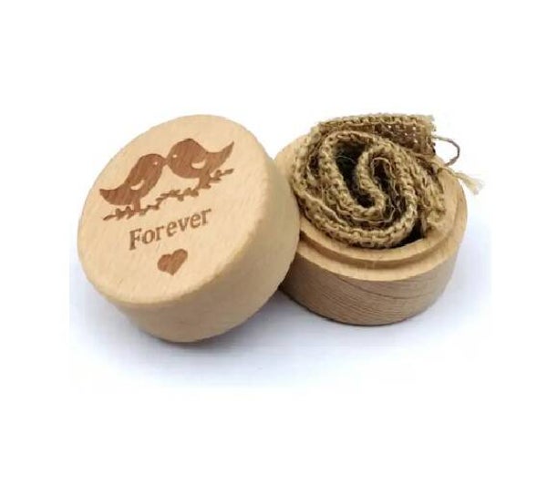 Ringdoosje hout Forever