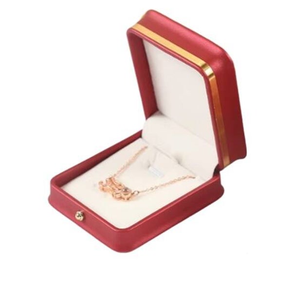 Sieradendoosje ketting PU leer