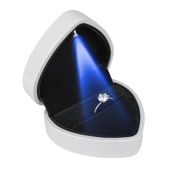 Ringdoosje LED hartje