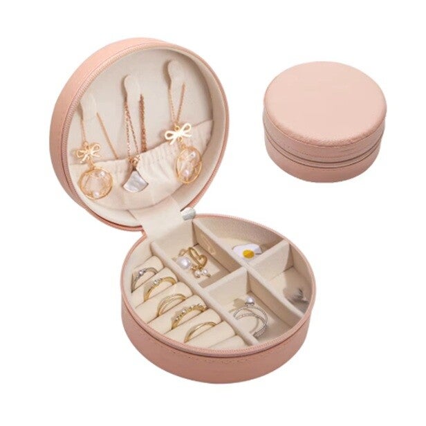 Sieradendoosje rond rose