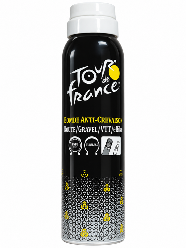 Bombe anti-crevaison vélo moto