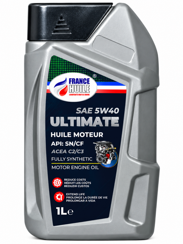 Huile moteur France Huile ULTIMATE 5W40 – 1L