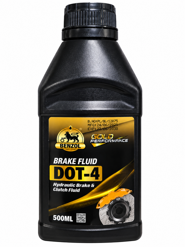 Liquide de frein BENZOL DOT 4 – 500 ml