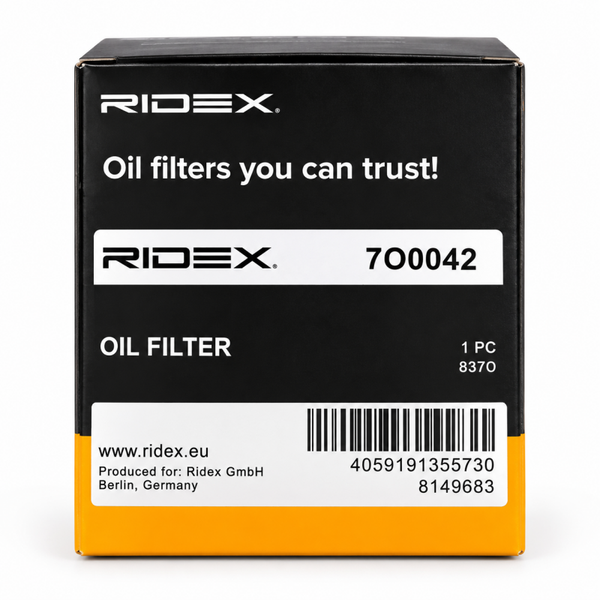 Filtre à huile RIDEX