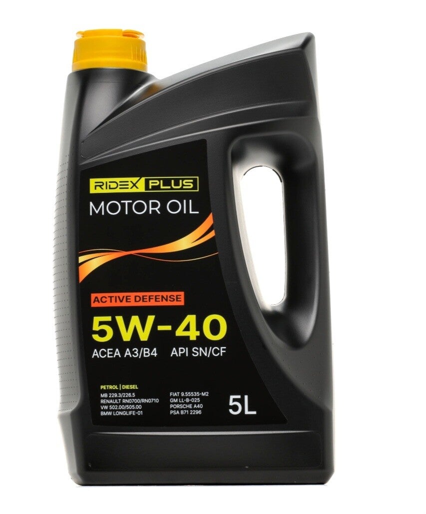 Huile Moteur 5w40 Ridex plus 5L