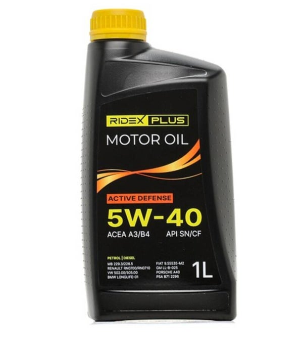 Huile Moteur 5w40 RIDEX PLUS 1L