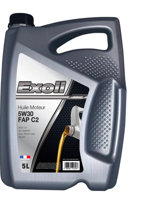 Huile Moteur 5w30 FAP C2 Exoil 5L