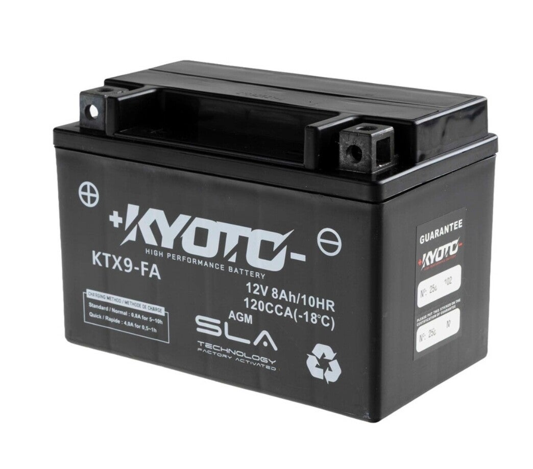 Batterie MOTO  Kyoto YTX9-BS – SLA AGM