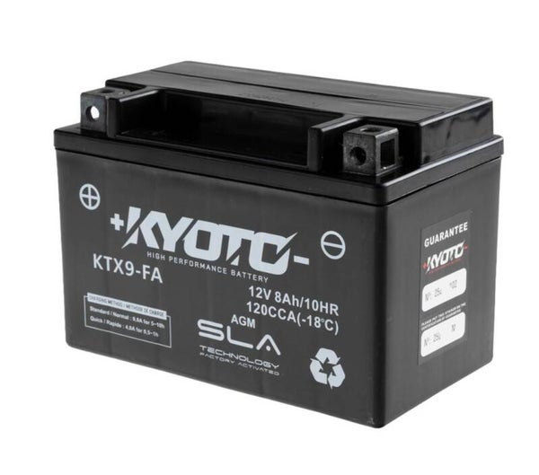 Batterie MOTO  Kyoto YTX9-BS – SLA AGM