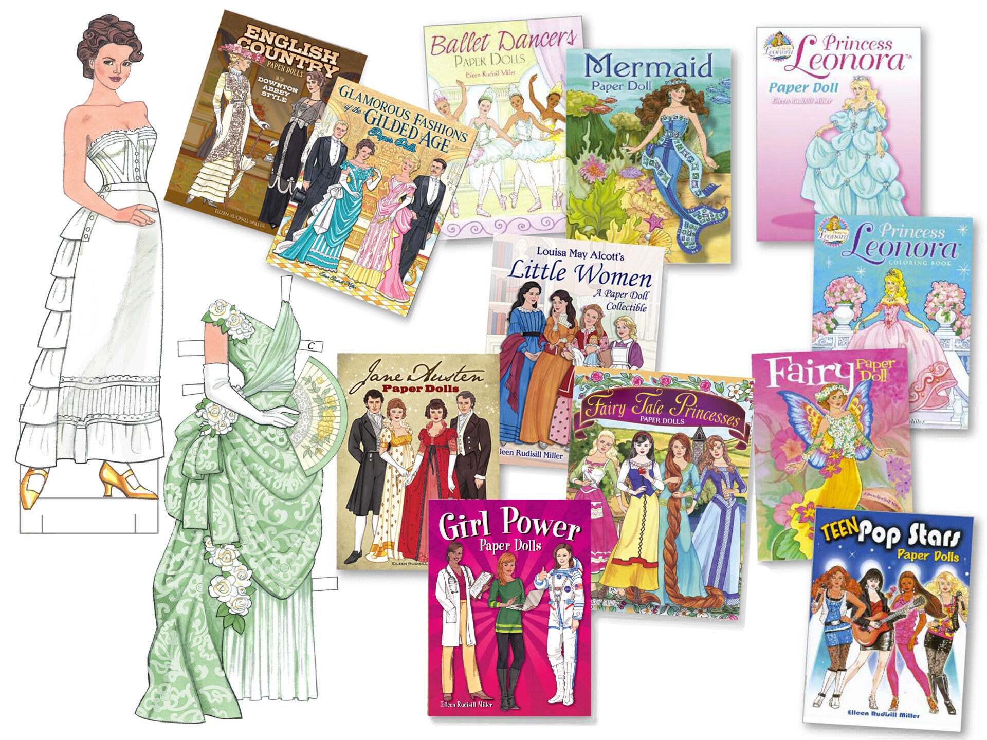 Paper Dolls & Illustration | ERMillerDesigns