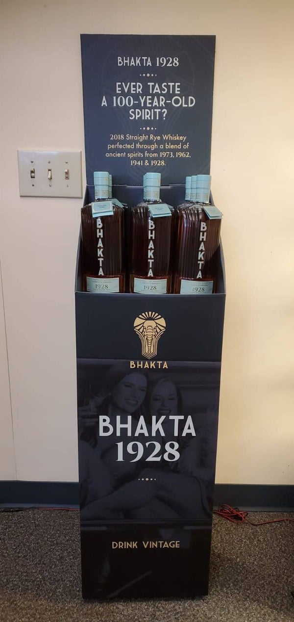 BHAKTA 1928 Case Riser Display