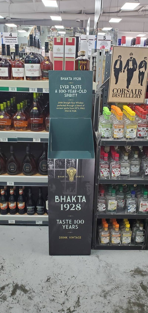 Bhakta 1928 Case Riser Display