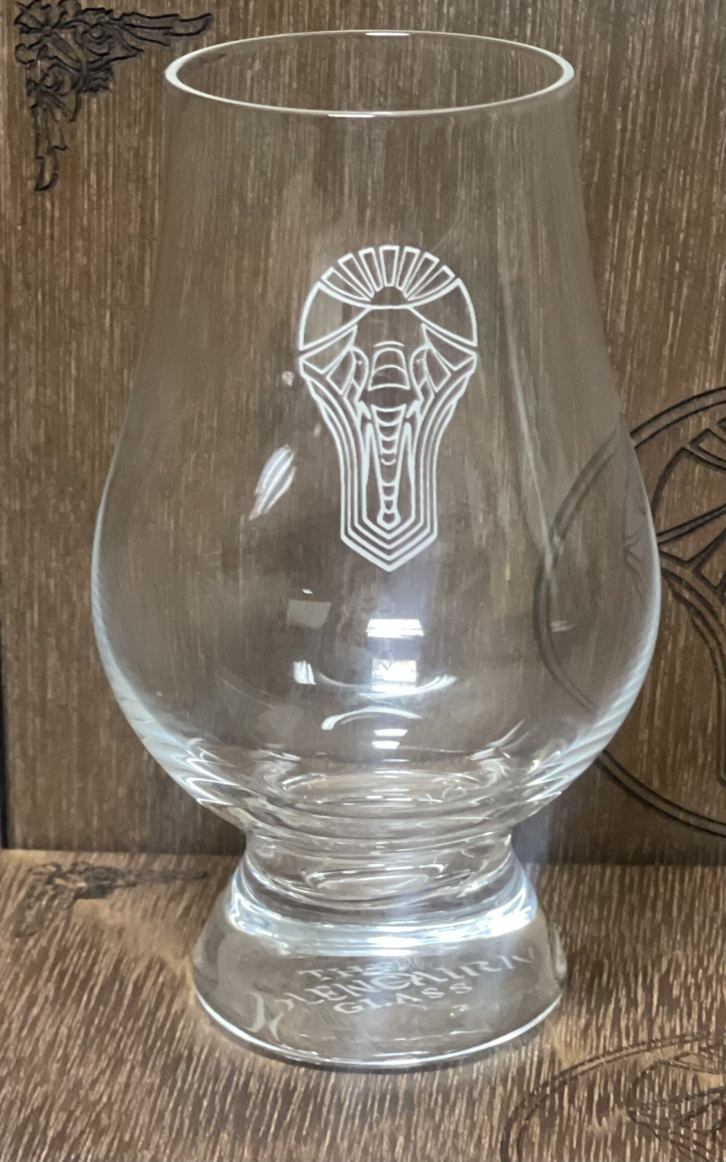 BHAKTA logo Glencairn glasses