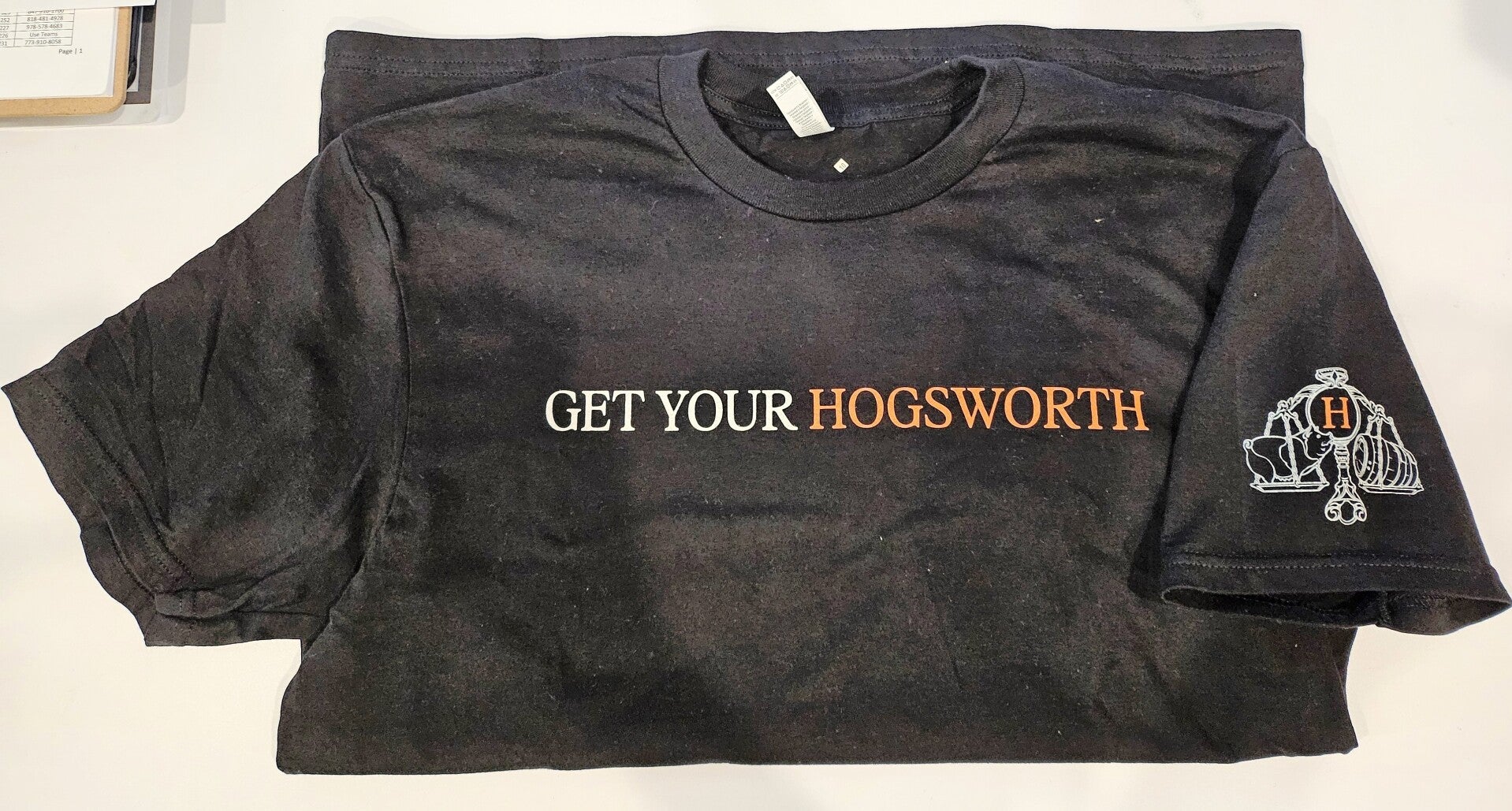 Hogsworth Black T-Shirt