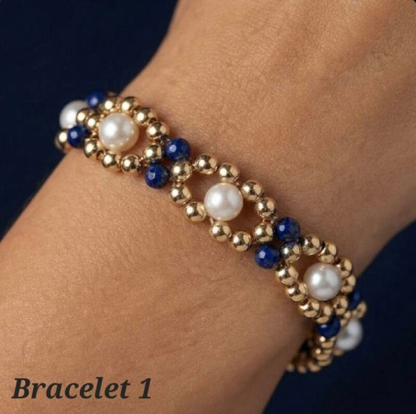 Perles d'eau douce rocailleuses