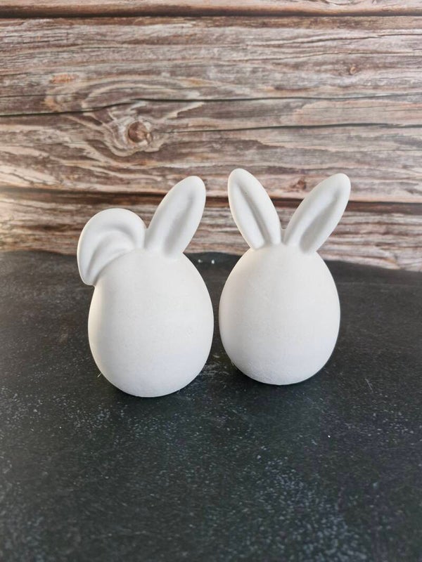 Eierpaar mit Hasenohren