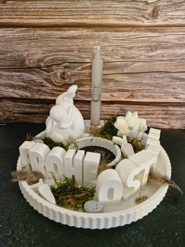 Osterteller "Frohe Ostern"