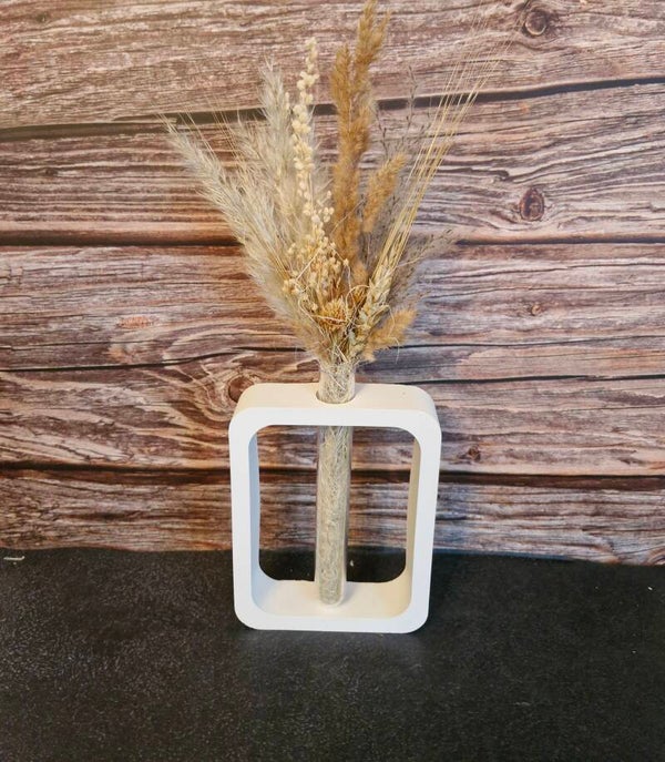 Vase mit Reagenzglas