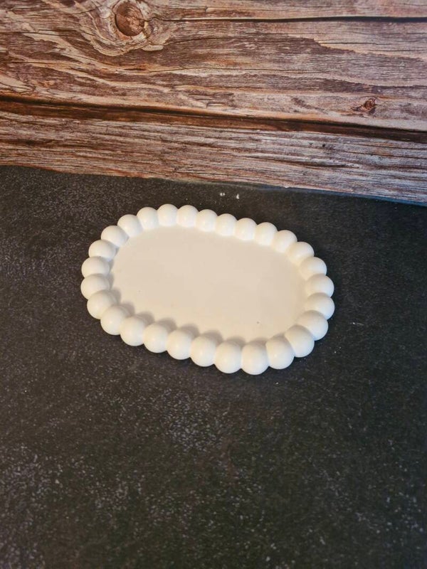 Teller oval mit Bubble