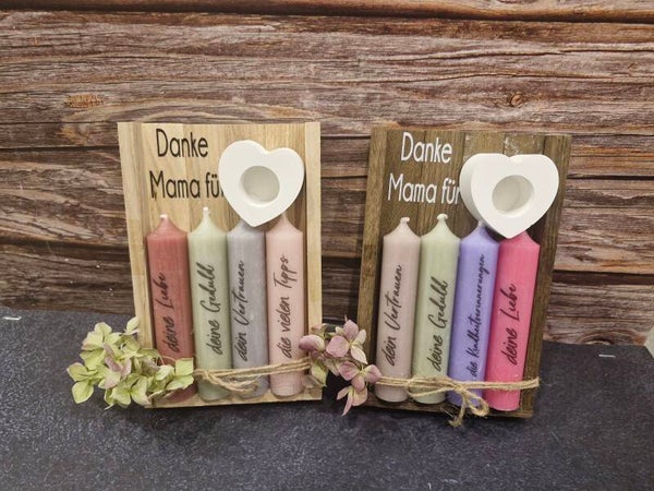 Geschenkset "Danke Mama für..."