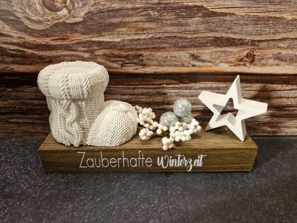 Weihnachtliches auf Holz