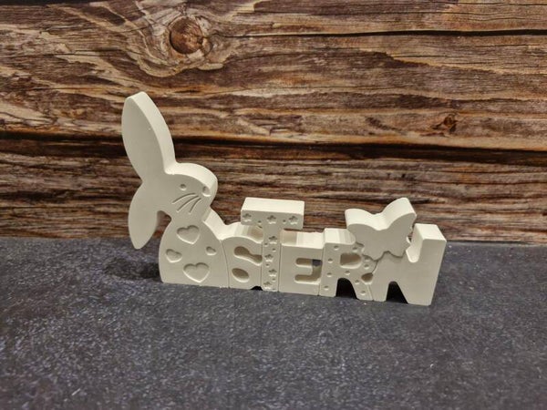 Schriftzug "OSTERN"