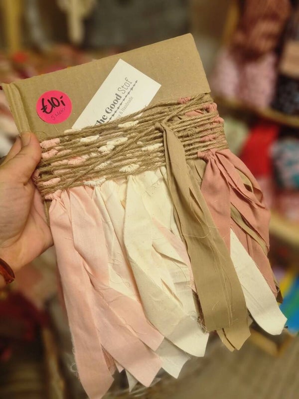 Geknoopte slinger Licht-roze/beige/champagne/taupe/oud-roze
