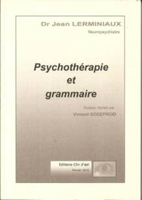Psychothérapie et grammaire