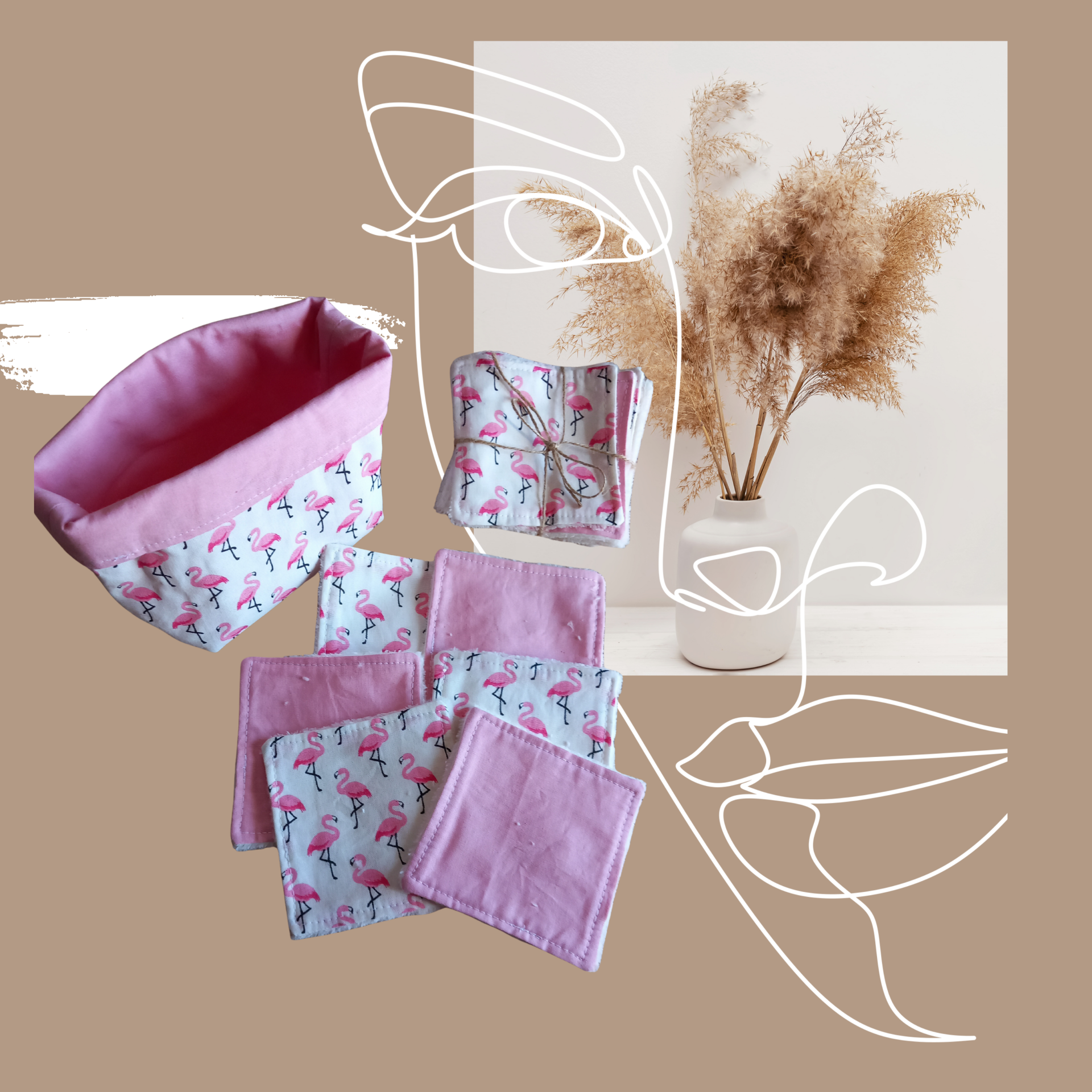 panier + 12 lingettes adultes