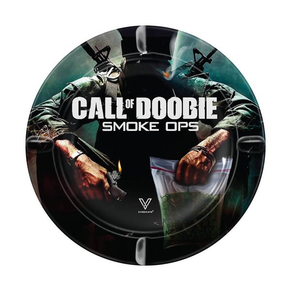 Metal Ashtray Call of Doobie 14cm Smoke Ops