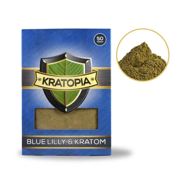 Blue Lilly x Kratom - 50 gram