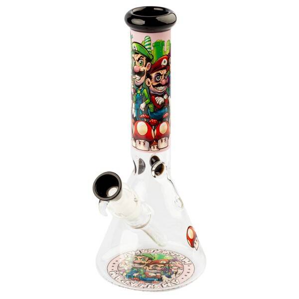 Grace Glass | ‘Mushroom Hero’ Limited Edition Pink Beaker Bong