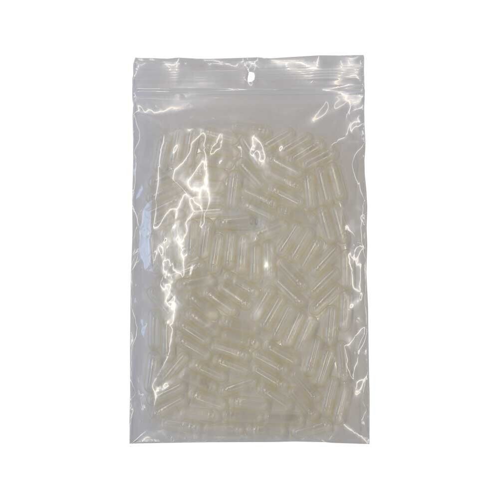 Caps transparant, vega size 1 - 100 pcs