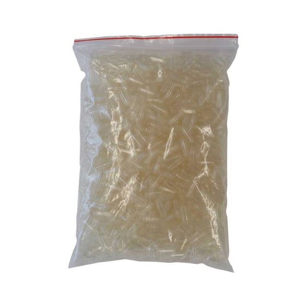 Caps transparant, vega size 1 - 1000 pcs