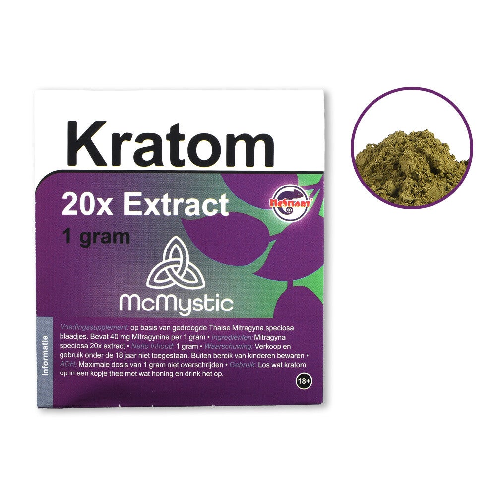 Kratom 20X Extract - 1 gram