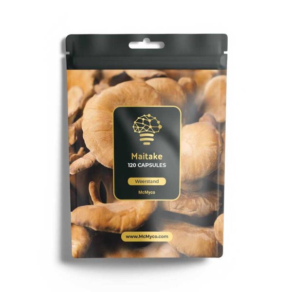 Pouch Maitake extract capsules - 120 stuks