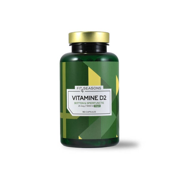 Vitamine D2 - 180 capsules