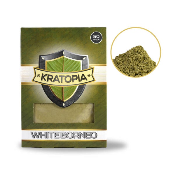 White Borneo Kratom - 50 gram