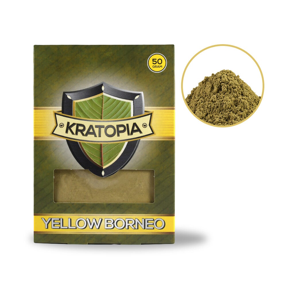 Yellow Borneo Kratom - 50 gram