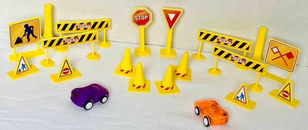 road construction set (cars ordered separately)